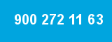 900 272 11 63 900 272 11 63